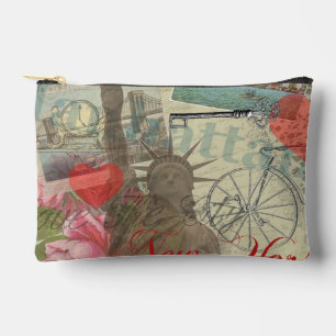 New York City Vintage Liberty Silhouette Symbool K Etui