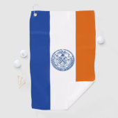 New York City vlag Golfhanddoek (Insitu)