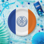 New York City vlag Papieren Bordje (Feest)