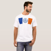 New York City vlag T-shirt (Voorkant volledig)