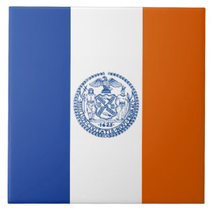 New York City vlag Tegeltje