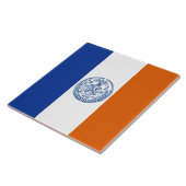 New York City vlag Tegeltje (Zijkant)