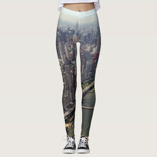 New York City vlakbij de rivier Leggings (Voorkant)
