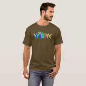 New York City | Volwassenen T-shirt (Voorkant volledig)