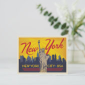 New York City | Vrijheidsbeeld Briefkaart (Staand voorkant)