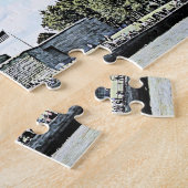 New York City - Vrijheidsbeeld Legpuzzel (Zijkant)