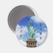 New York City, Vrijheidsbeeld, Magnet (Voorkant / Achterkant)