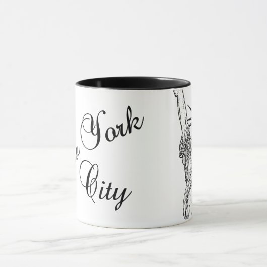 New York City ~ Vrijheidsbeeld Mok (Midden)