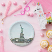 New York City - Vrijheidsbeeld Papieren Bordje (Feest)