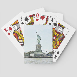 New York City - Vrijheidsbeeld Pokerkaarten