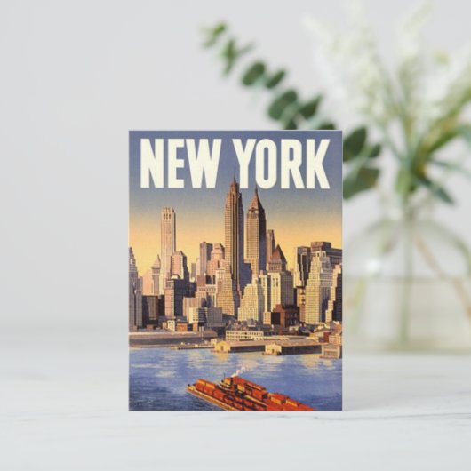 New York City, VS - Briefkaart (Staand voorkant)