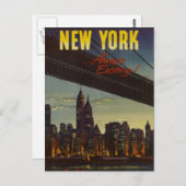 New York City, VS - Briefkaart (Voorkant / Achterkant)