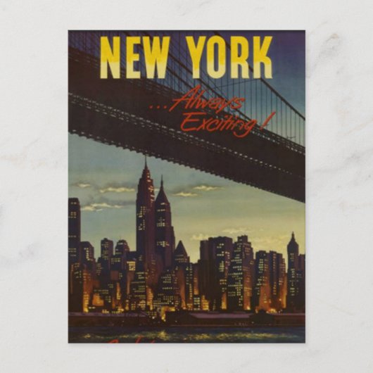 New York City, VS - Briefkaart (Voorkant)