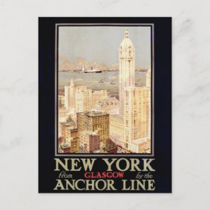  New York City, VS - Briefkaart