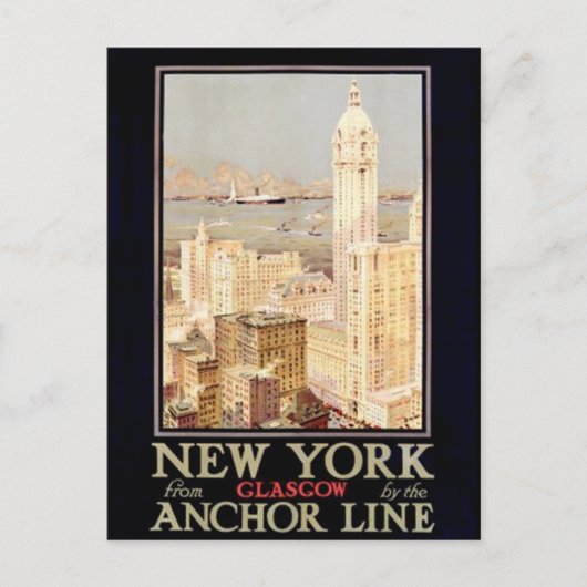  New York City, VS - Briefkaart (Voorkant)