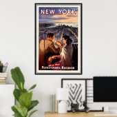  New York City, VS - Poster (Thuiskantoor)