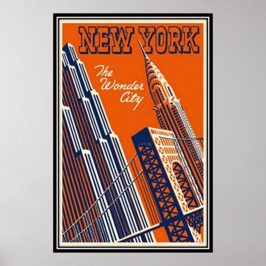 New York City, VS - Poster (Voorkant)