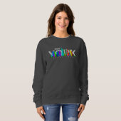 New York City | Vuilshirt voor dames Trui (Voorkant volledig)