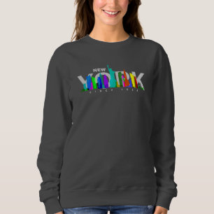 New York City   Vuilshirt voor dames Trui