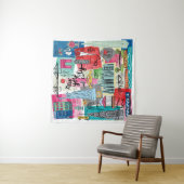 New York City Wandkleed (In situ)