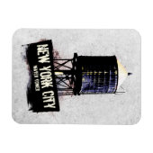 New York City Water Tower Magnet Magneet (Horizontaal)