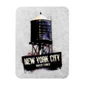 New York City Water Tower Magnet Magneet (Verticaal)