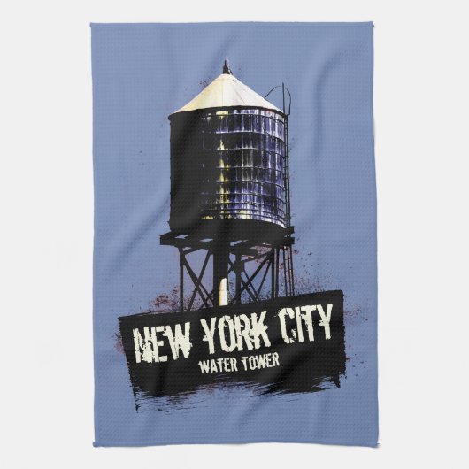 New York City Water Tower Tea Towels Theedoek (Verticaal)