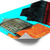 New York City Water Tower van Urban59 Poster (Hoek)