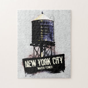 New York City Water Towers Legpuzzel
