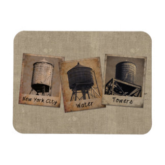 New York City Water Towers Magneet