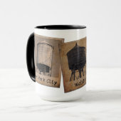 New York City Water Towers Mok (Voorkant links)