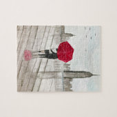 New York City waterverf Manhattan NYC Legpuzzel (Horizontaal)