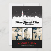 New York City Wedding Save-the-date Save The Date (Voorkant)