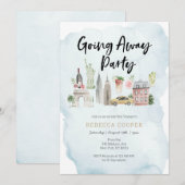 New York City weggaat uitnodiging feest (Voorkant / Achterkant)