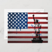 New York City White EDT Briefkaart (Voorkant / Achterkant)