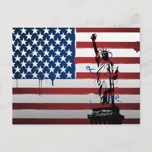 New York City White EDT Briefkaart (Voorkant)