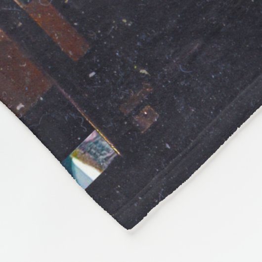 New York City Window Fleece Deken (Hoek)