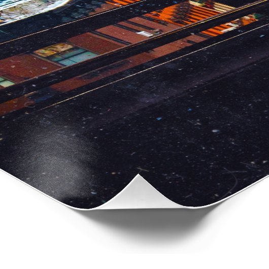 New York City Window Poster (Hoek)