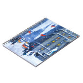 New York City. Winter. Fine Art kerstcadeau Notitieboek (Linkerzijde)