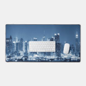 New-York City Winterlandschap Bureaumat (Keyboard & Muis)