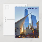 New York City - World Trade Center Briefkaart (Voorkant / Achterkant)
