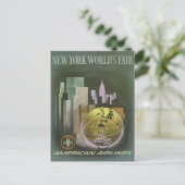  New York City World's Fair Briefkaart (Staand voorkant)