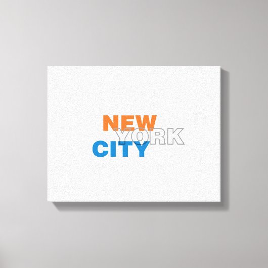 New York City Wrapped Canvas (Voorkant)
