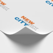 New York City Wrapping Paper Cadeaupapier (Hoek)