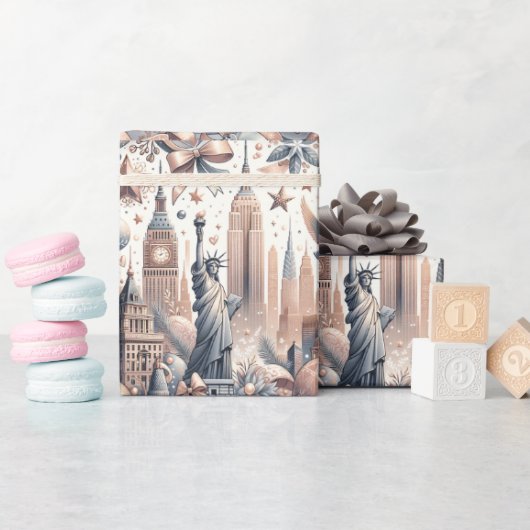 New York City Wrapping Paper Cadeaupapier (Baby Shower)