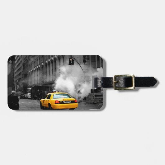 New York City Yellow Cab Bagagelabel (Voorkant horizontaal)
