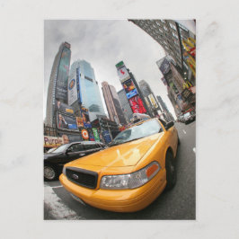 New York City Yellow Cab Briefkaart