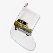 New York City Yellow  Cab Kleine Kerstsok (Voorkant (Hangend))
