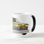 New York City Yellow  Cab Magische Mok (Voorkant rechts)