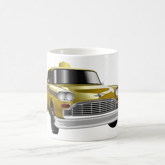 New York City Yellow  Cab Magische Mok (Center)